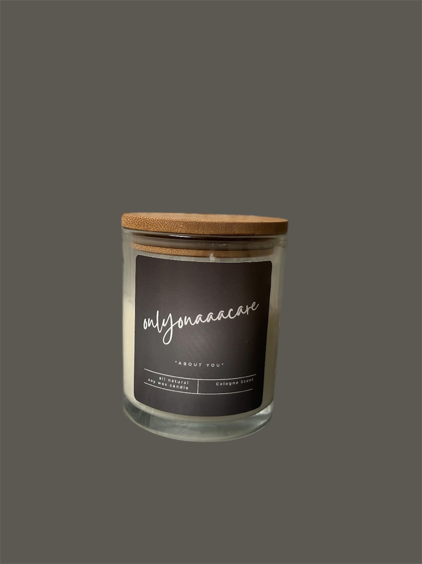 Cologne Scented Candle (For Men) 12 oz